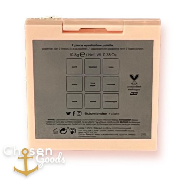 Ciate London Trend Bronzed 9-Pan Eyeshadow Palette Mattes & Metallics New In Box - Picture 6 of 8